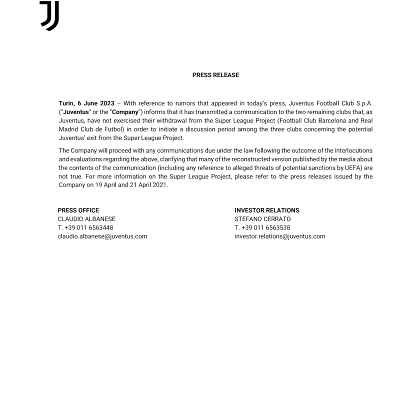 Press release